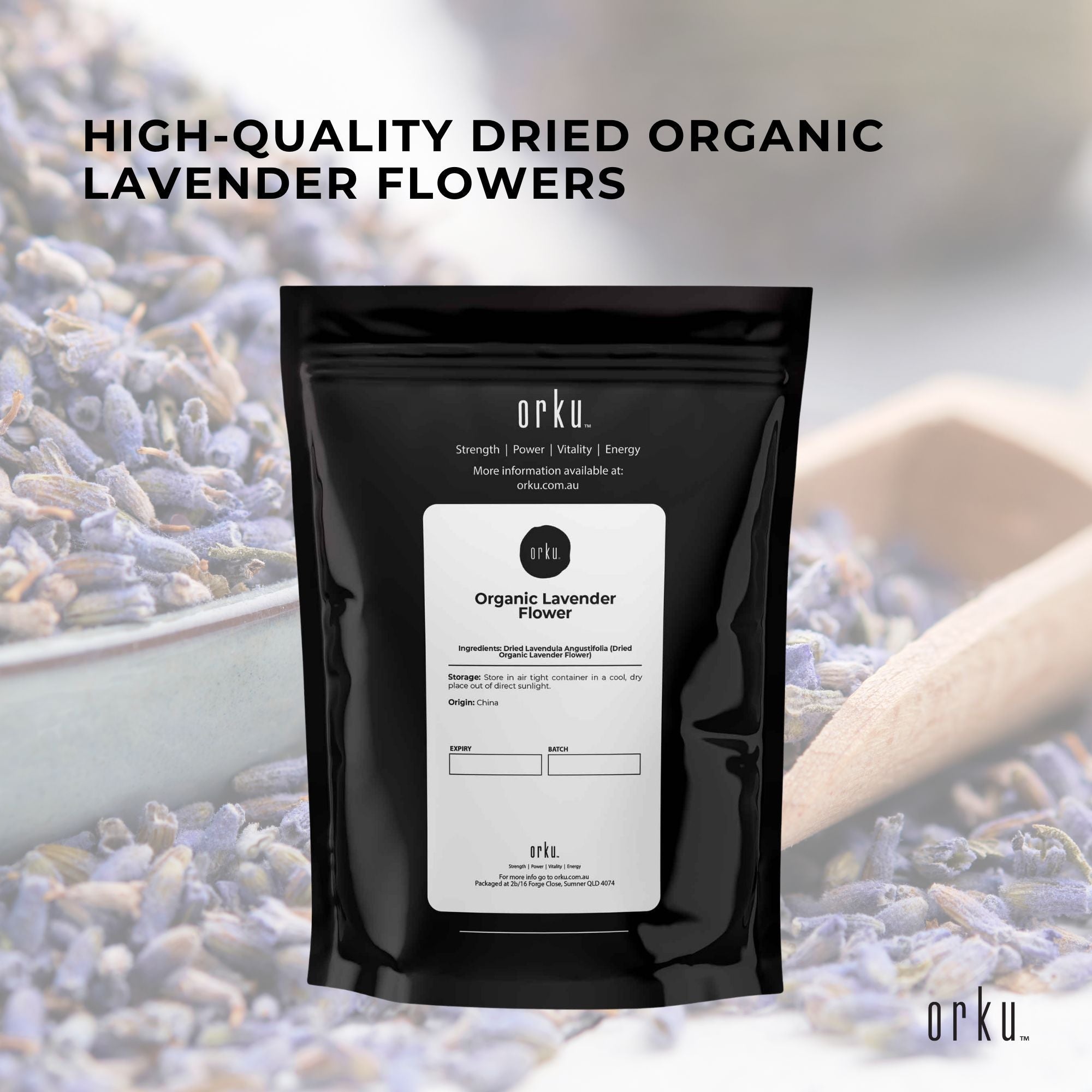 Organic Lavender Flower - Dried Fragrant Lavendula Angustifolia-4