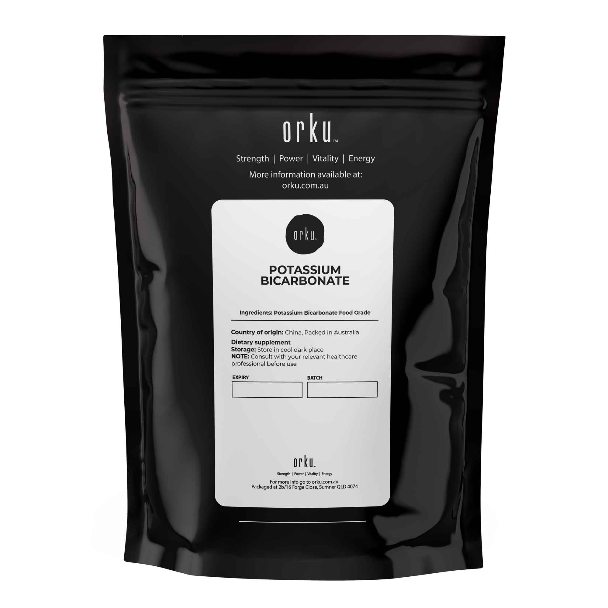 Organic Potassium Bicarbonate Powder - Food Grade FCC for Brewing Baking Bulk-1