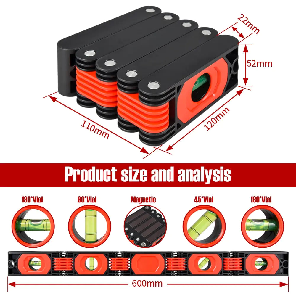 Multi-Function Foldable Level