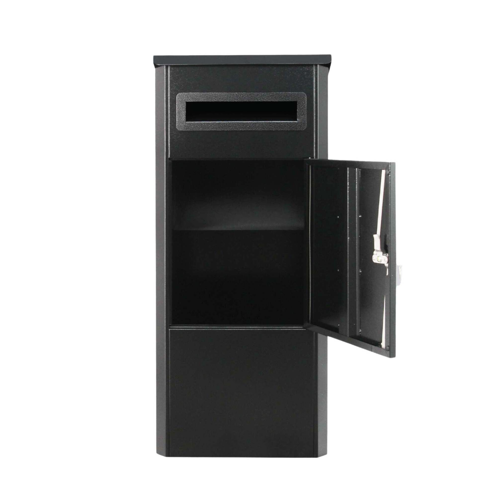 Parcel Delivery Drop Box Mailbox - Secure Home Package Post Locker 38x38x90cm-5