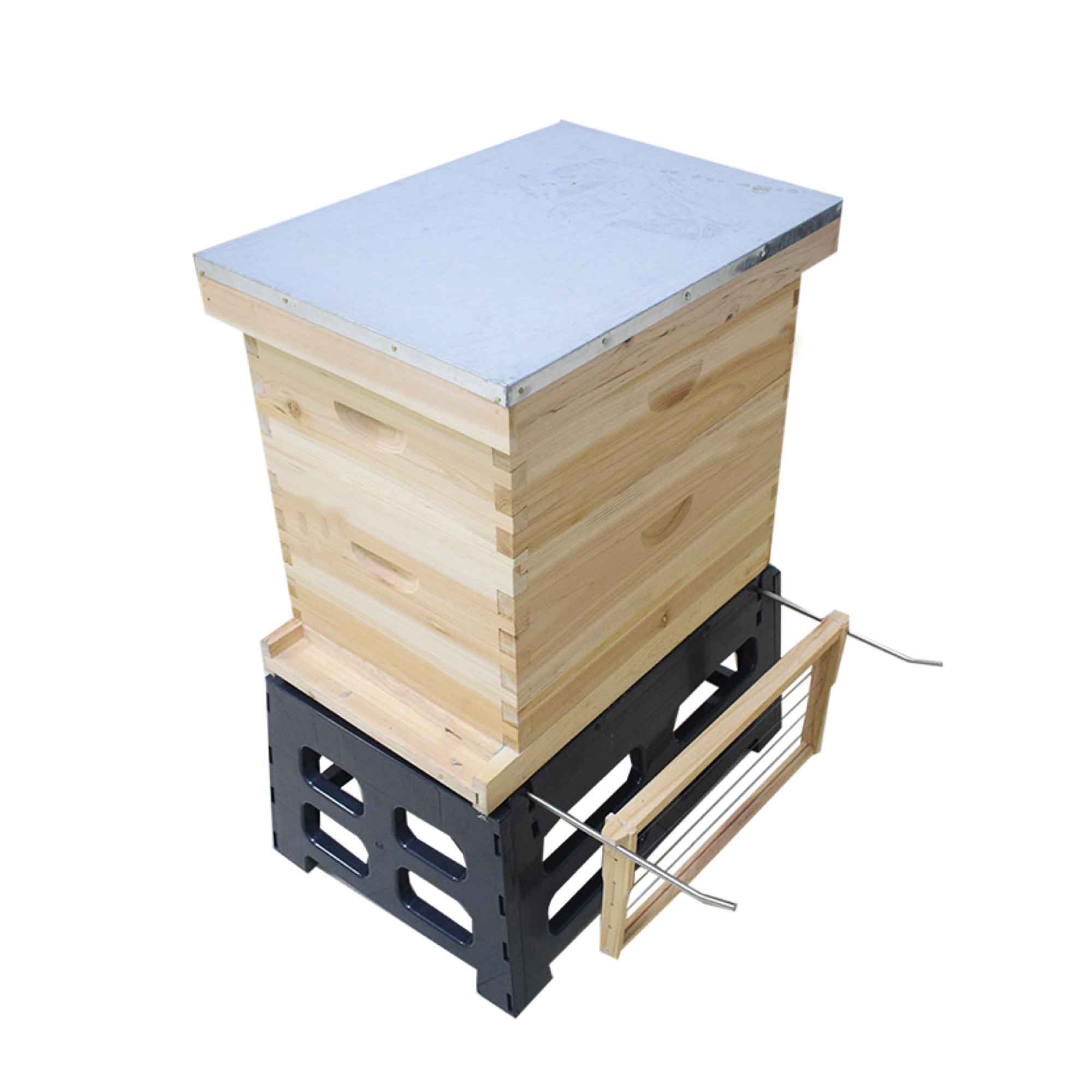 Plastic Beehive Stand 10 Frame Langstroth Bee Hive Base Ant Tool Beekeeping-5
