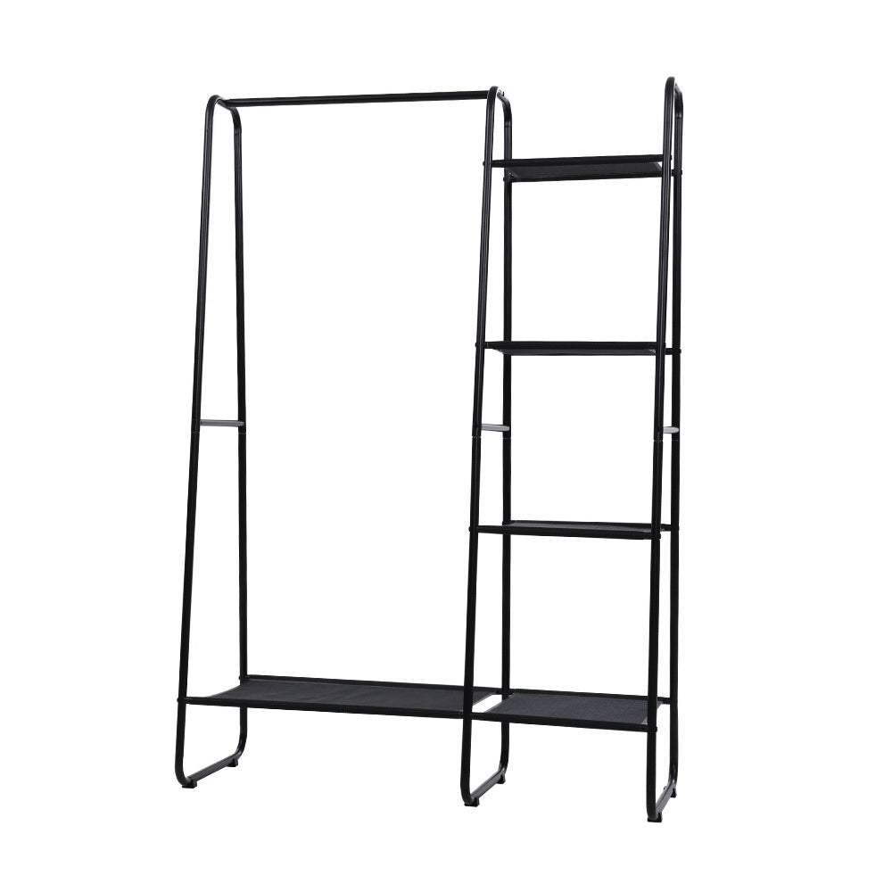 Portable Clothes Rack Garment Hanging Stand Closet Storage Organiser Shelf Home-0