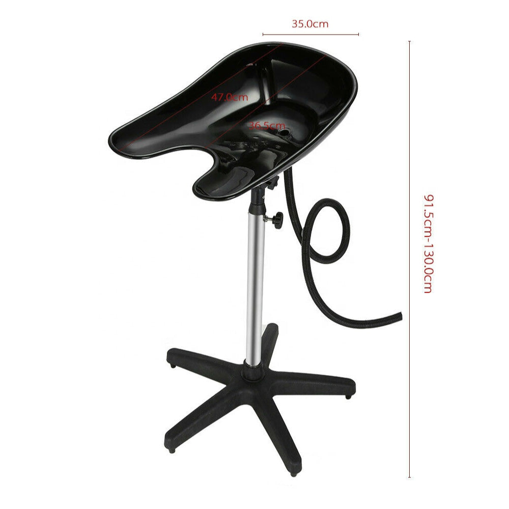 Portable Hairdressing Salon Basin Hair Washing Sink Shampoo Wash Standing Bowl-1