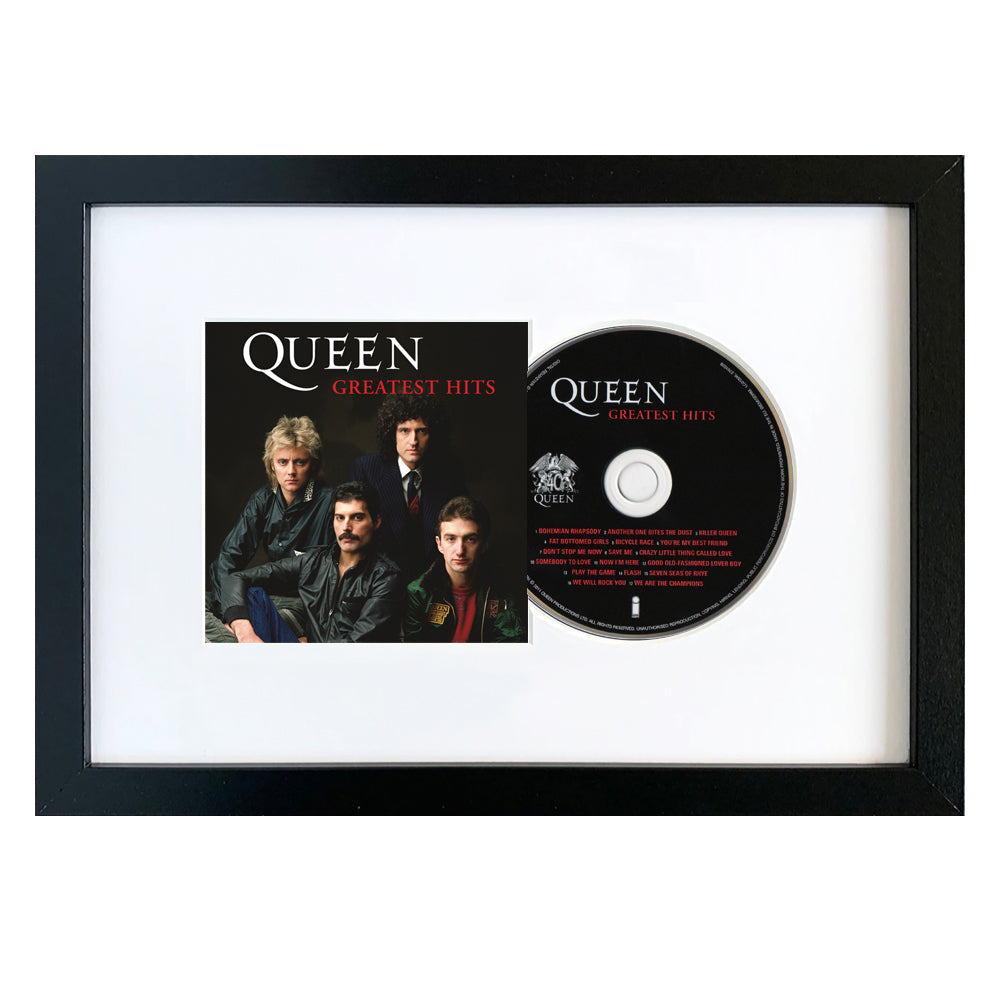 Queen - Greatest Hits - CD Framed Album Art-0