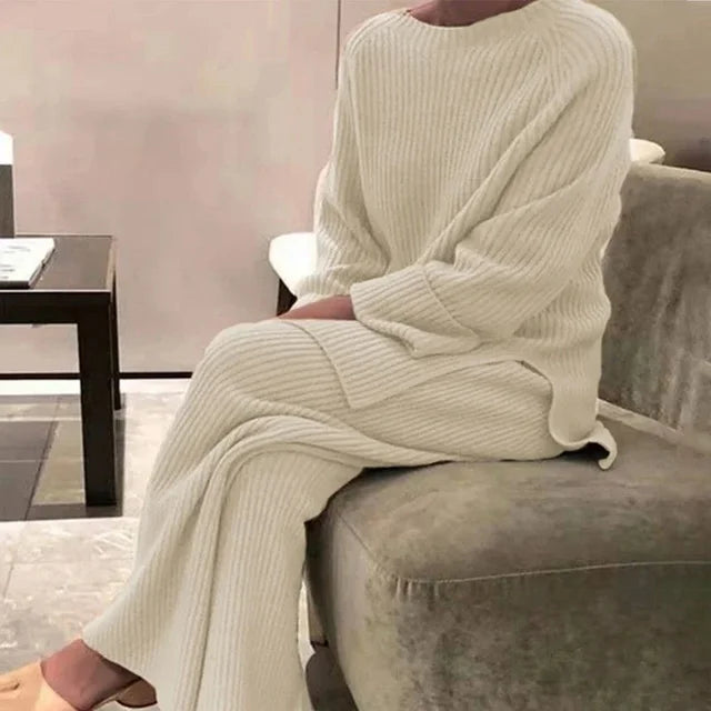 2022 Knitted Sweater Suit for Women