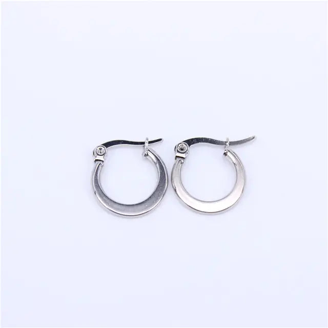 MGUB Stainless Steel Simple Earrings