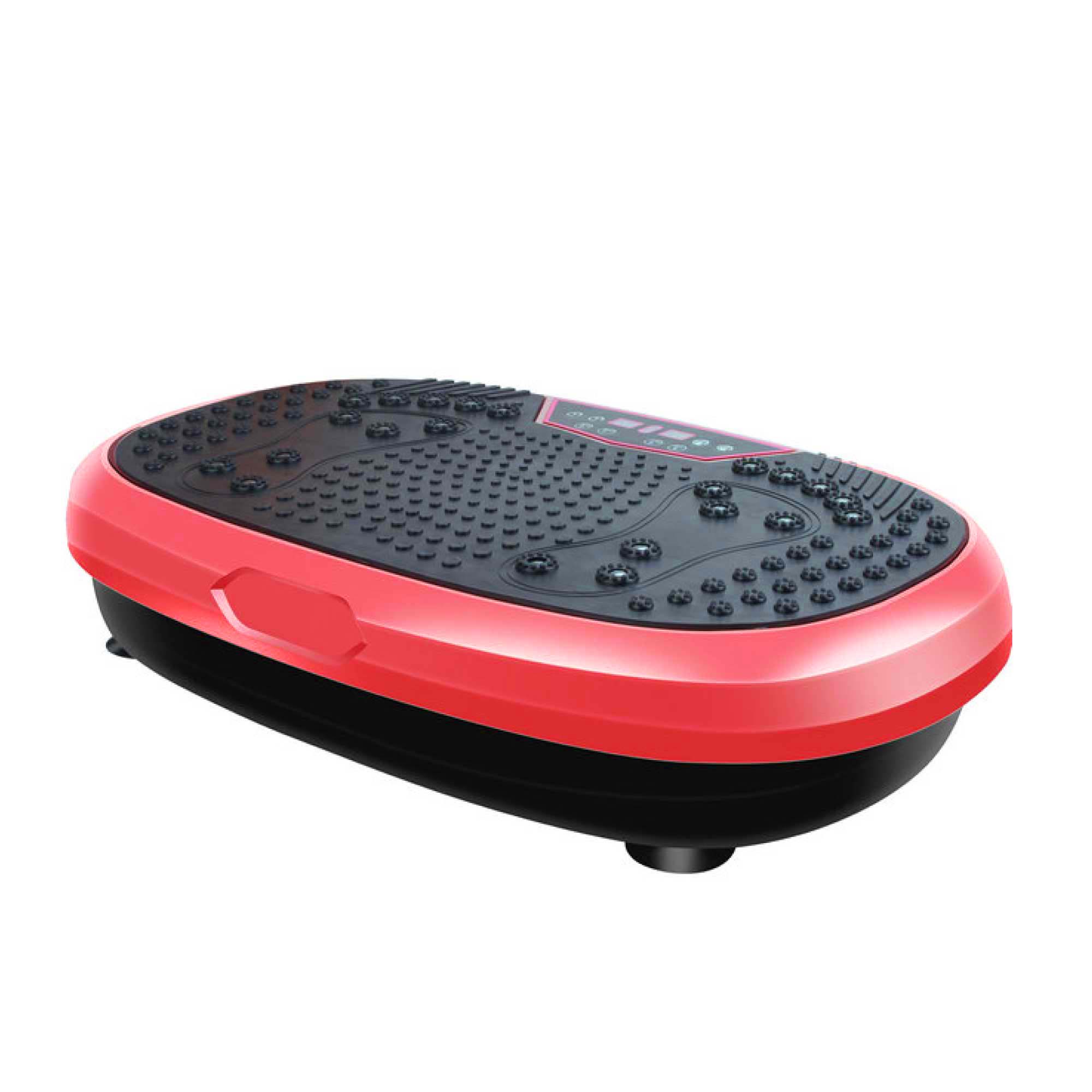 Red Mini Vibration Platform Magnet Therapy Vibrating Machine Exercise Plate-0