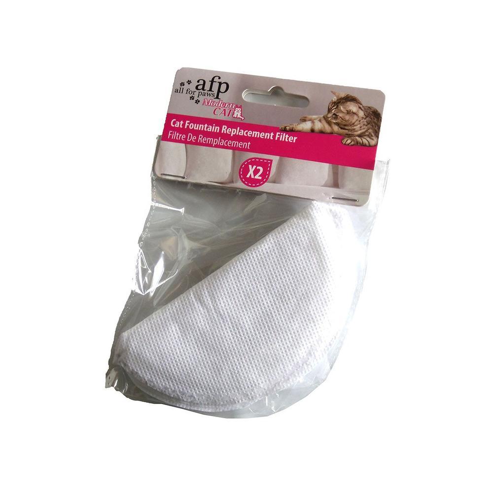 Replacment Filters - For Cat Water Fresh Flow Fountain - Pad Packs -All For Paws-0