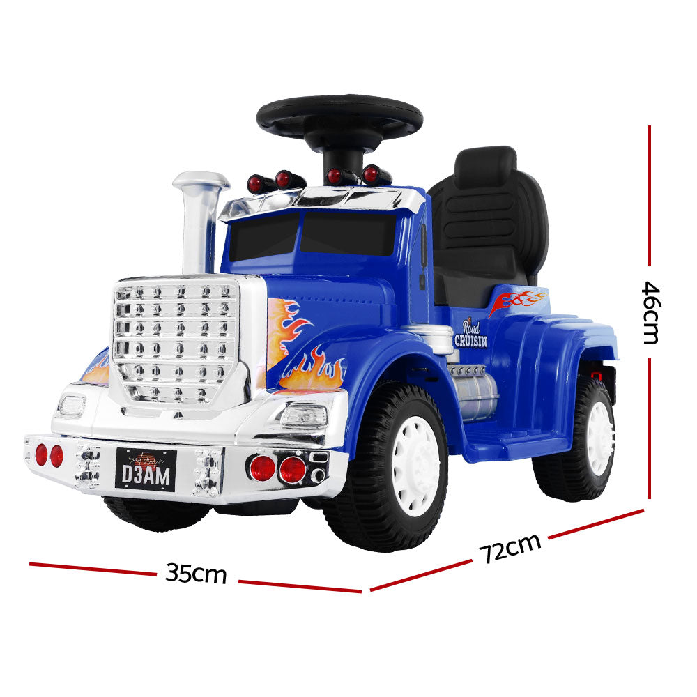 Ride On Cars Kids Electric Toys Car Battery Truck Childrens Motorbike Toy Rigo Blue-1