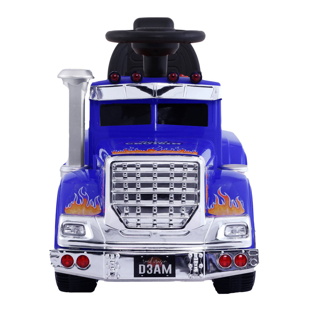 Ride On Cars Kids Electric Toys Car Battery Truck Childrens Motorbike Toy Rigo Blue-2