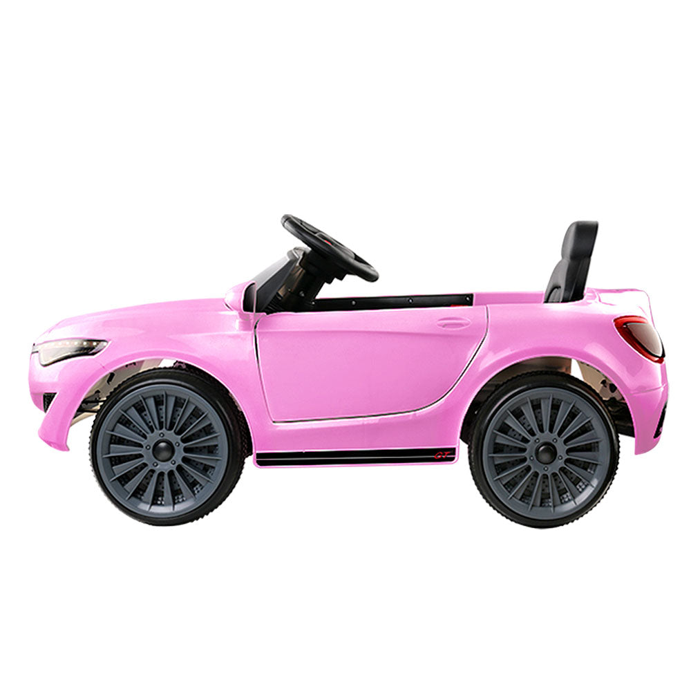 Rigo Kids Ride On Car Battery Electric Toy Remote Control Pink Cars Dual Motor-3