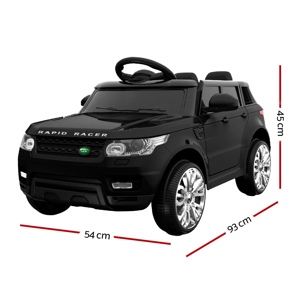 Rigo Kids Ride On Car Electric 12V Black-1