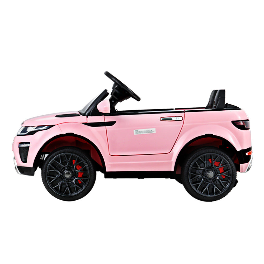 Rigo Kids Ride On Car Electric 12V Remote Toy Cars Battery SUV Toys Pink-3