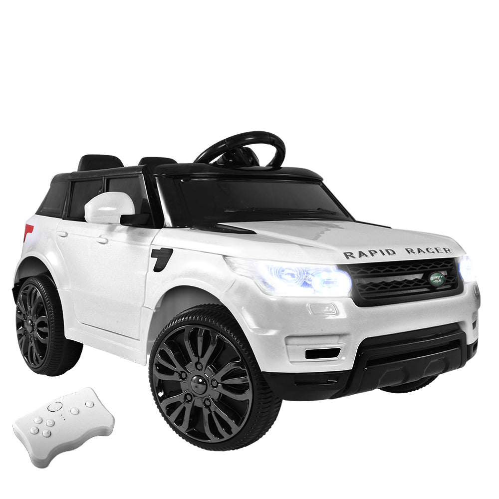 Rigo Kids Ride On Car - White-0