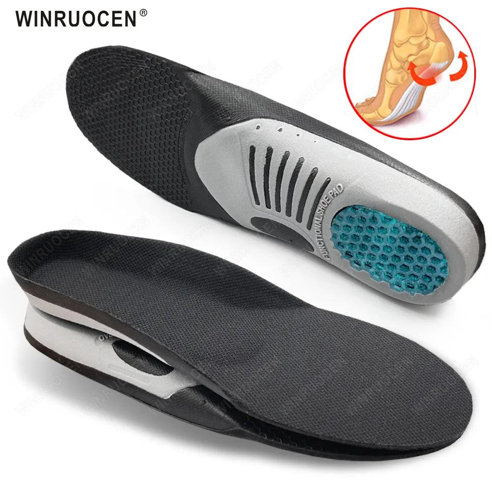 NEW Premium Gel 3D Arch Support For Women / Men Flat Foot Health Sole Pad Orthopedic Plantar fasciitis Unisex Foot pain Insoles