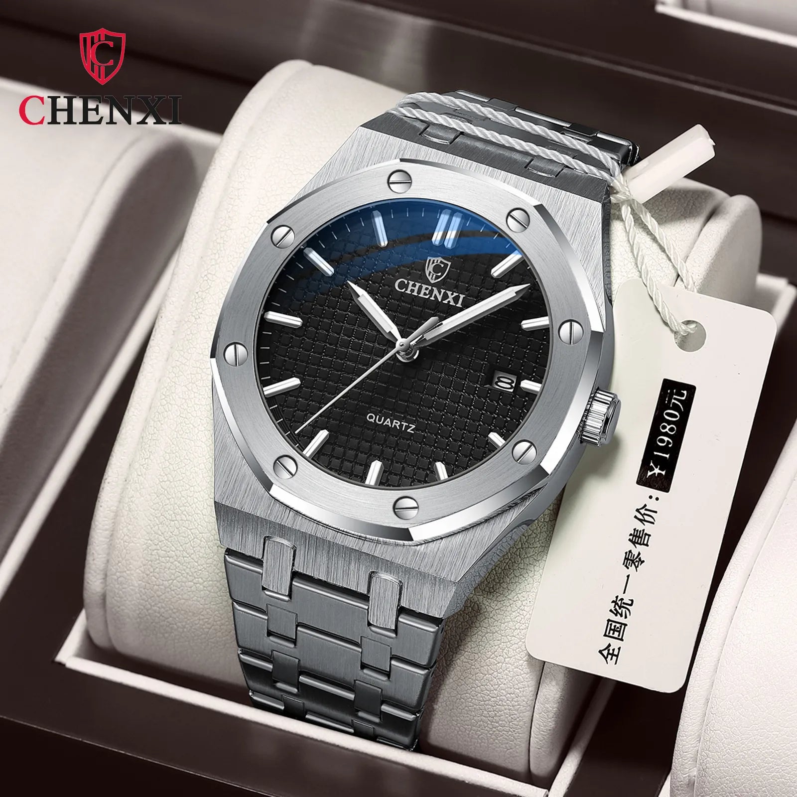 CHENXI 8248 Luminous Waterproof Men's Watch Steel Fashion Free Shipping Trend Clock Montres Homme Zegarki Reloj Hombre