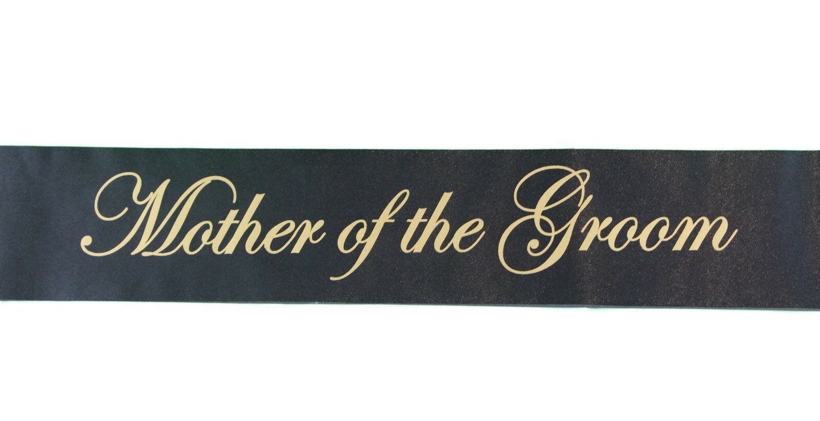 Sashes Hens Sash Party Black/Gold - Mother Of The Groom-1