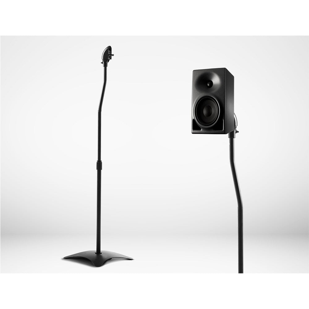 Set of 2 112CM Surround Sound Speaker Stand - Black-3