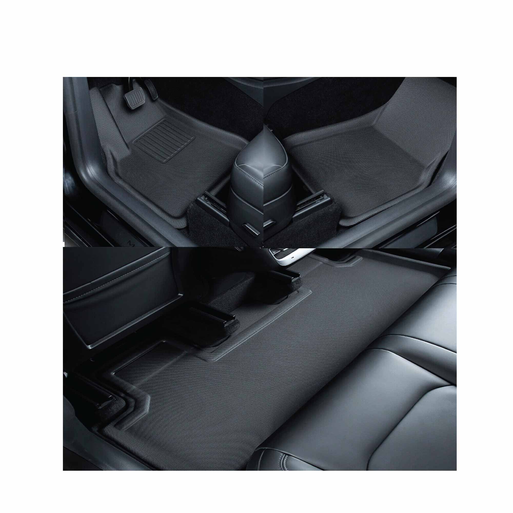 Social Hike 9x Floor Mats Compatible with Tesla 2021-2023 Y Model Electric Car-2