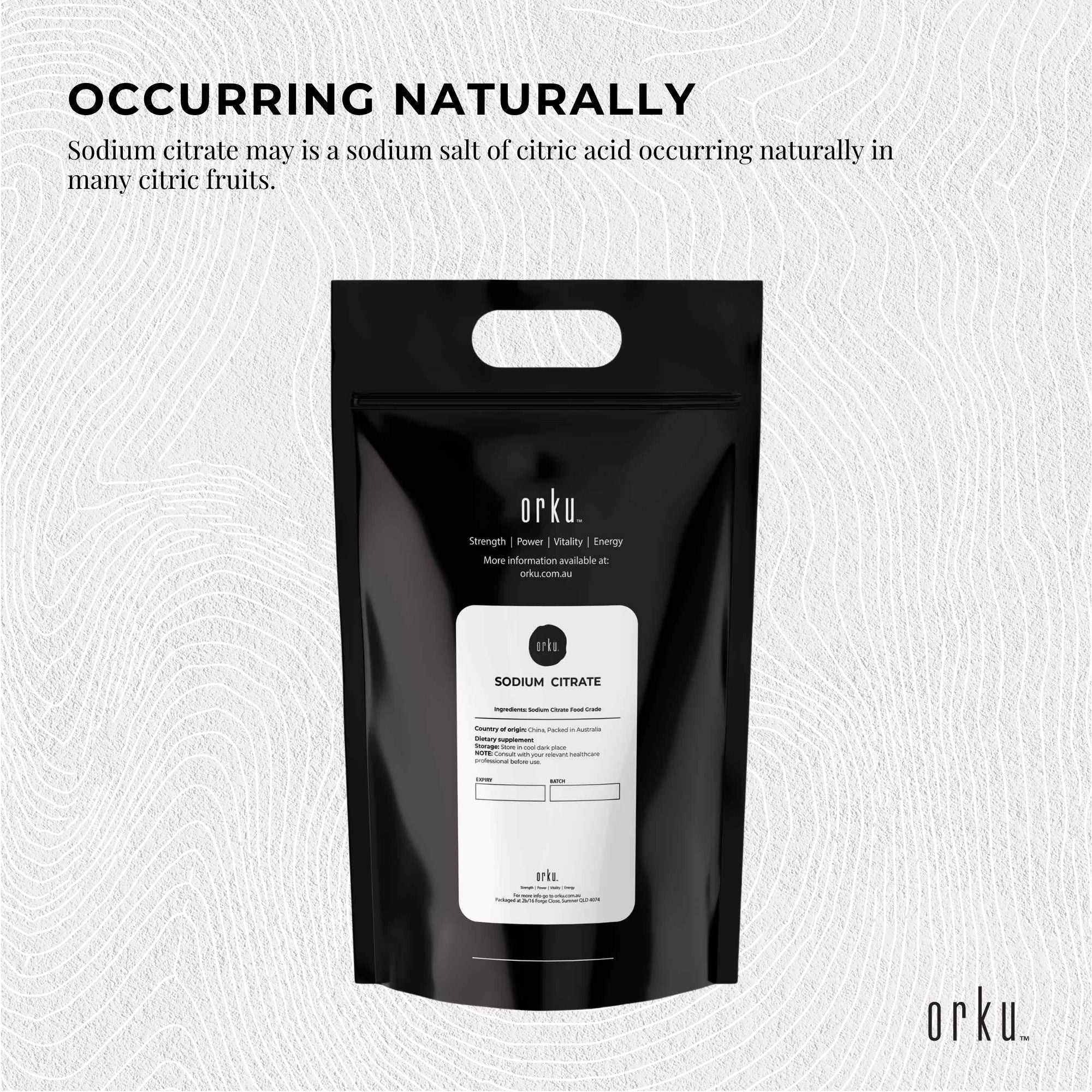 Sodium Citrate Powder - Trisodium Food Grade Salt Acid Preservative Bulk-5