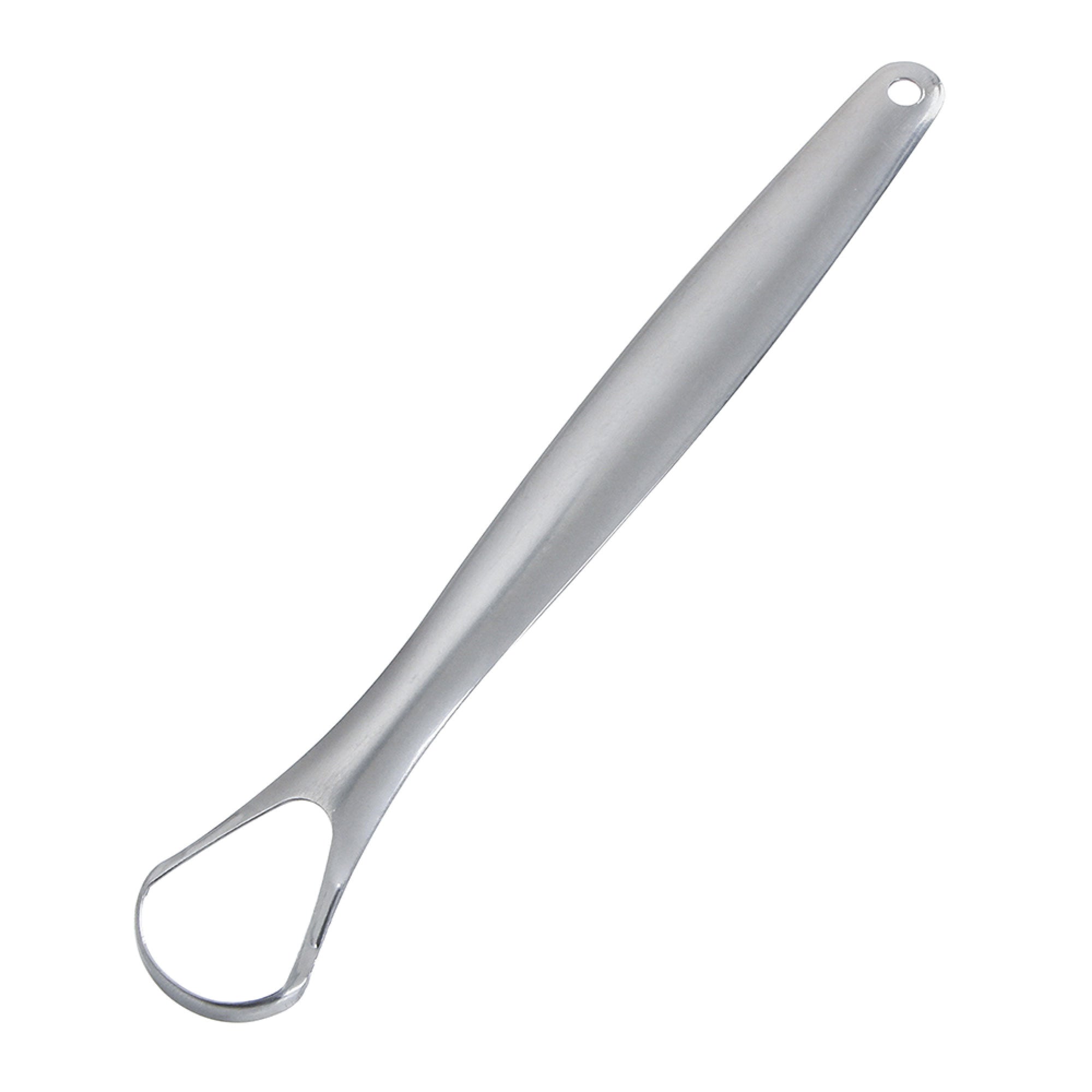 Stainless Steel Tongue Scraper Cleaner Oral Hygiene Reduce Bad Breath Metal Tool-3