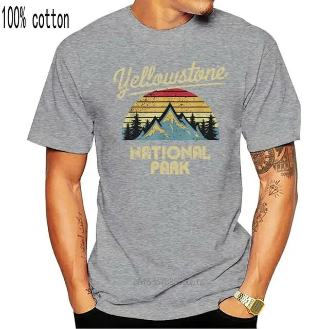 Retro Yellowstone National Park T-Shirt