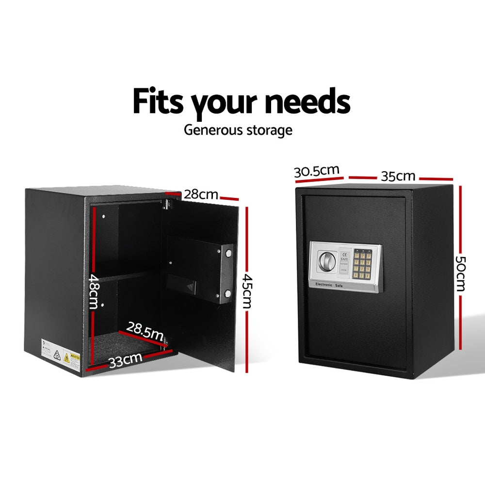 UL-TECH Electronic Safe Digital Security Box 50cm-1