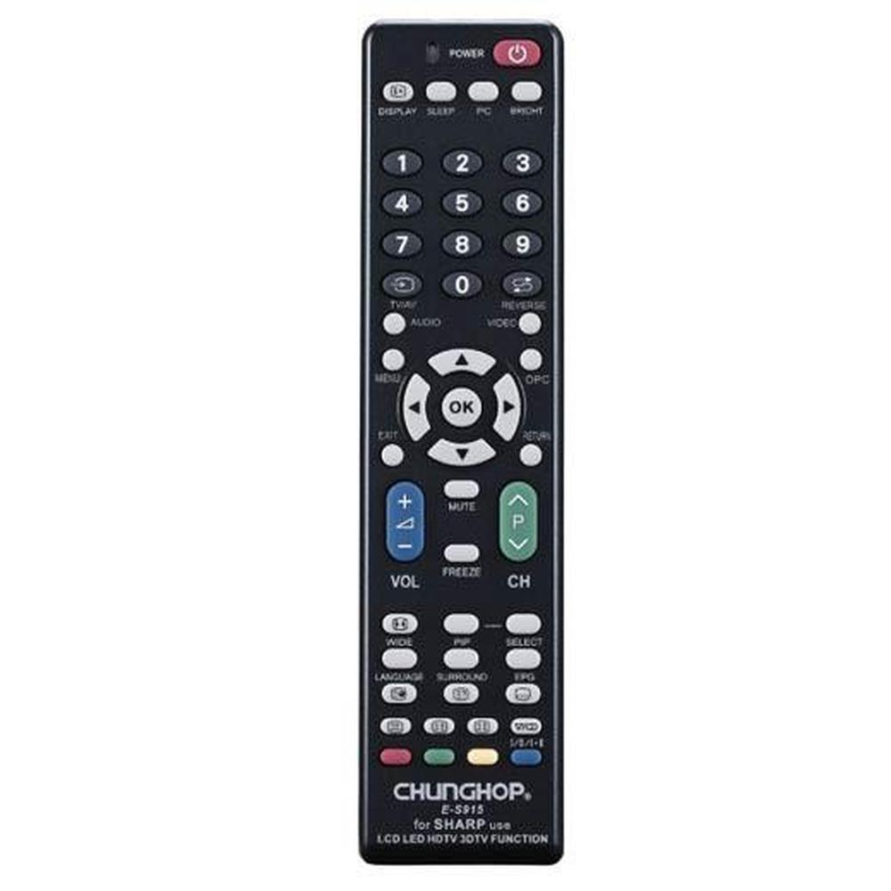 Universal TV Remote Control For Sharp LCD LED Smart HDTV HD Plasma UHD-0