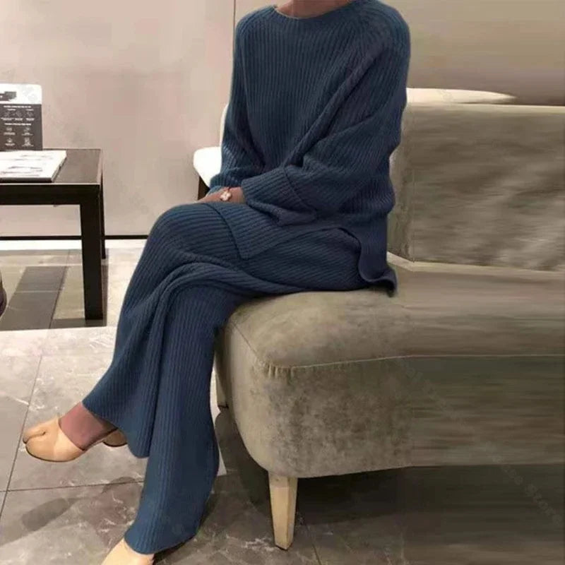 2022 Knitted Sweater Suit for Women