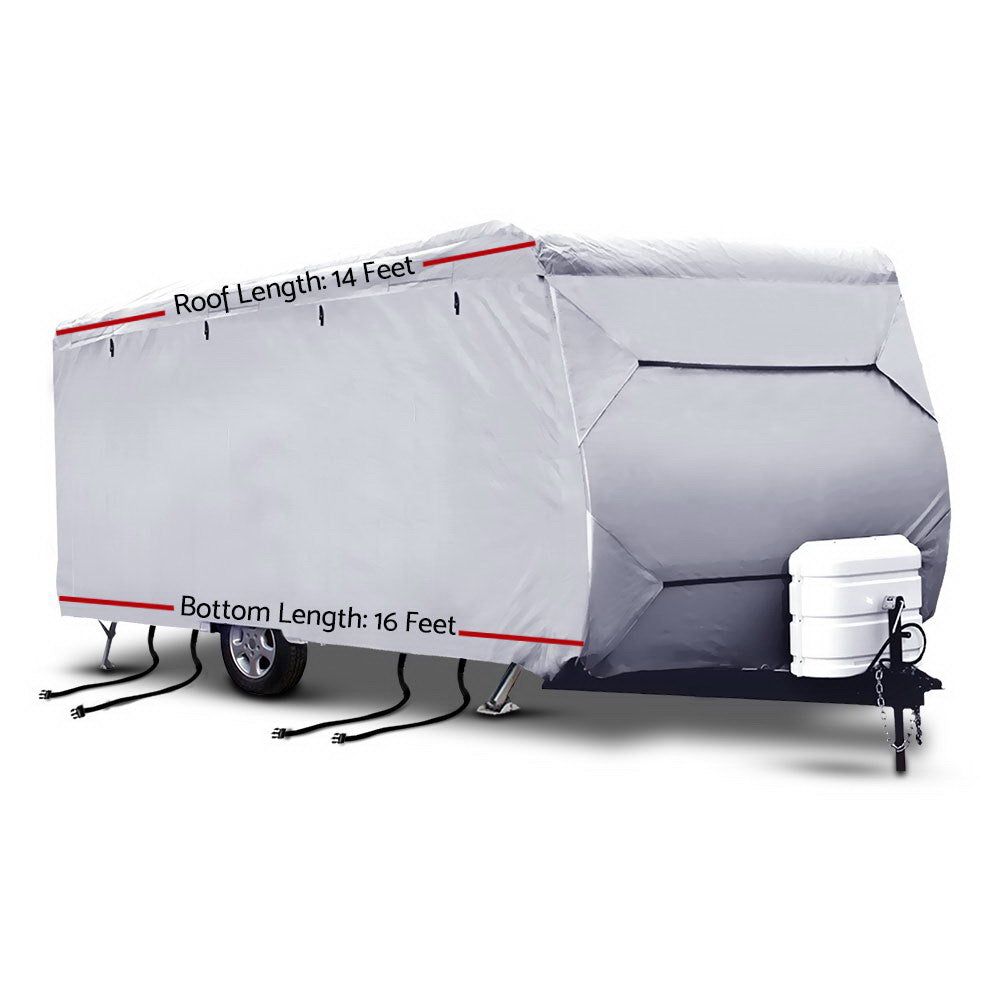 Weisshorn 14-16ft Caravan Cover Campervan 4 Layer UV Water Resistant-1