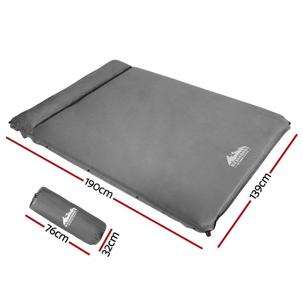 Weisshorn Self Inflating Mattress - Grey-1