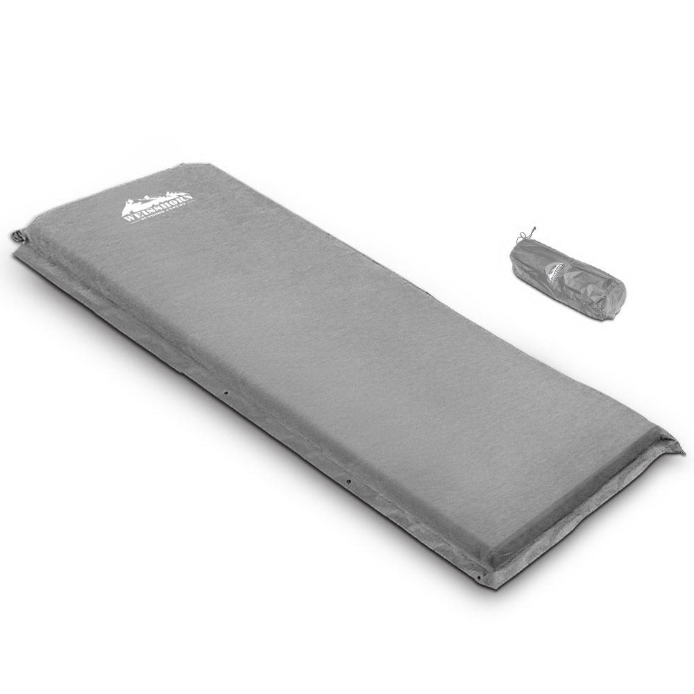 Weisshorn Single Size Self Inflating Matress - Grey-0