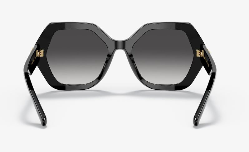 Womens Dolce & Gabbana Sunglasses Dg4406 Black/ Grey Gradient Sunnies-3