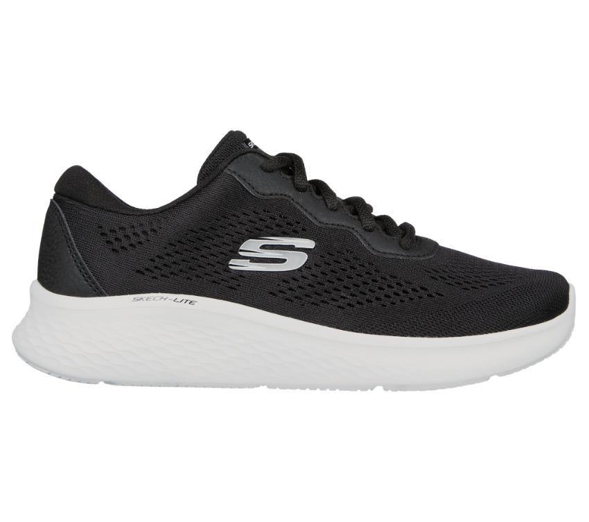 Womens Skechers Skech-Lite Pro - Perfect Time Black/White Running Sport Shoes-1