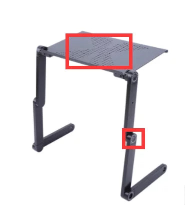 Adjustable Folding Table