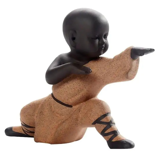 Kung Fu Monk Statue