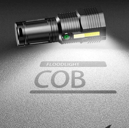 Rechargeable Powerful LED Flashlight