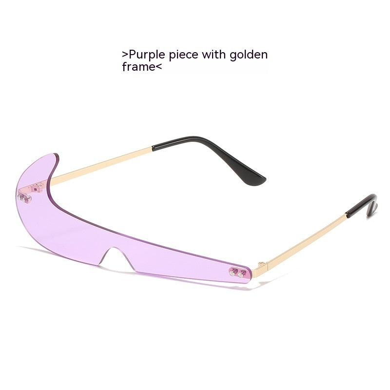 New Light-colored Sunglasses Glasses Lead The Trend