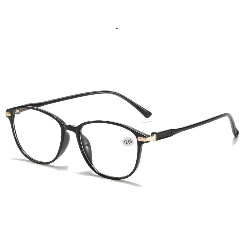 Fashion HD Reading Glasses Women Elderly Light Glasses