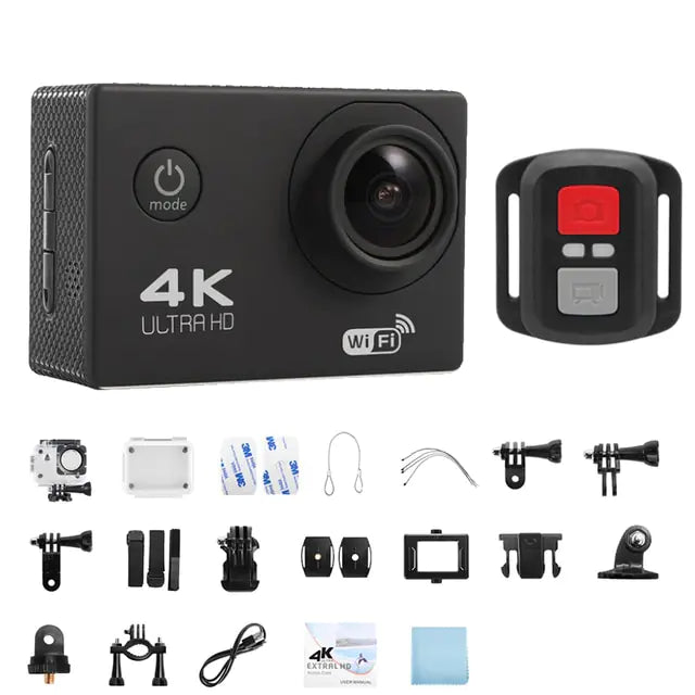 Action Camera Ultra HD 4K/30fps.