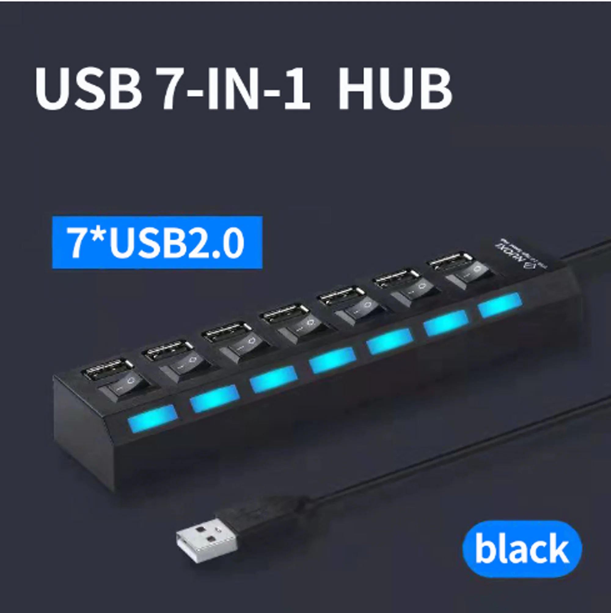 USB 3.0 Hub with 4/7 Extension Port