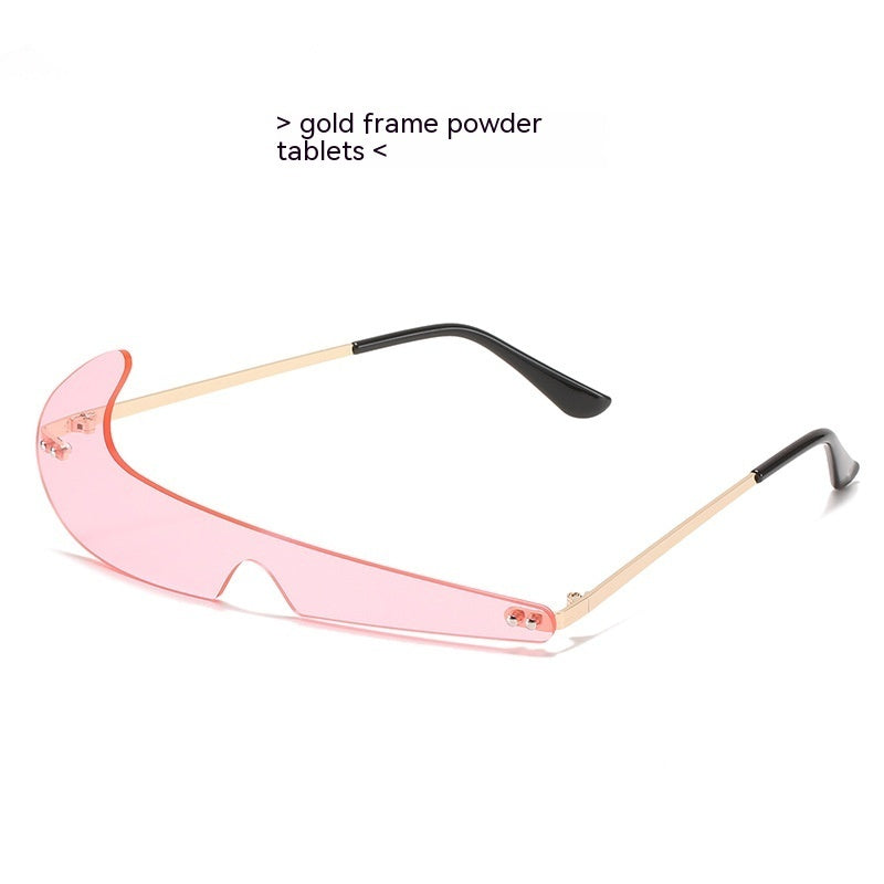 New Light-colored Sunglasses Glasses Lead The Trend