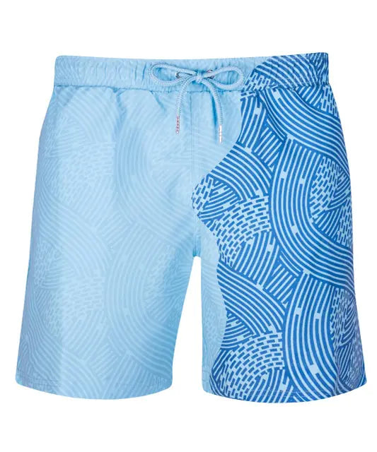 Magical Change Color Men's Beach Shorts