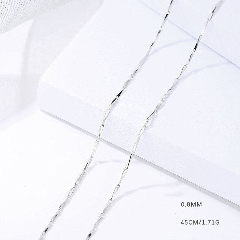 925 sterling silver my heart eternal necklace jewelry crystal pendant