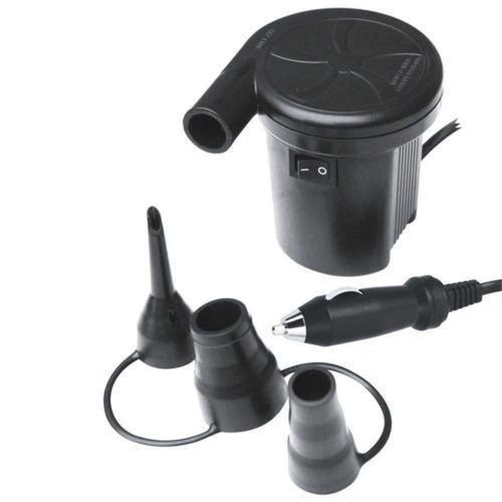 Electric Air Pump Inflator Deflator - 12V DC Car Lighter Plug Inflate Deflate-0