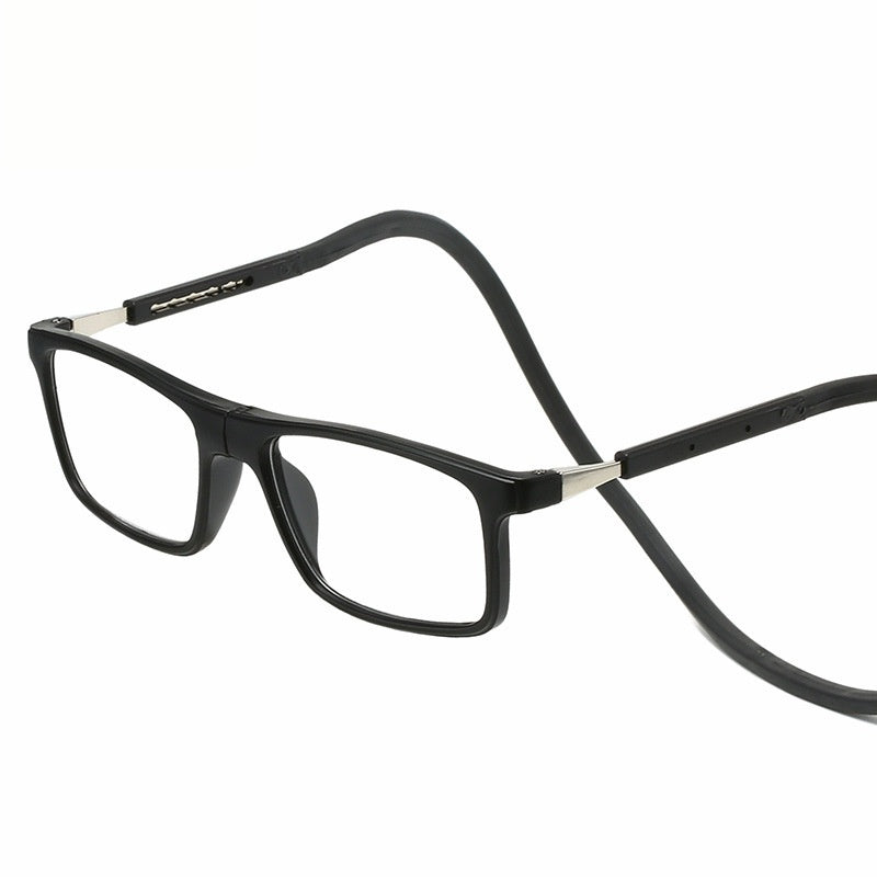 Men's And Women's Portable Halter Magnetic Reading Glasses
