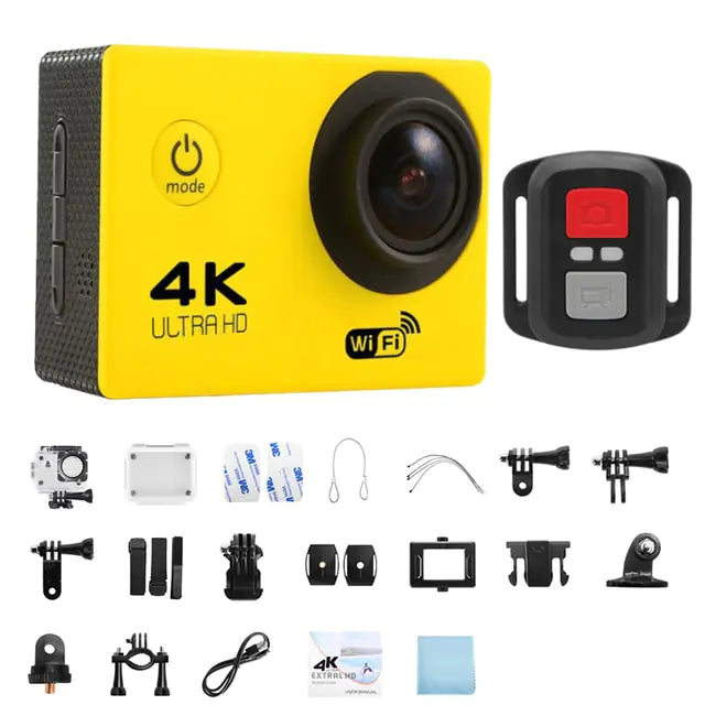 Action Camera Ultra HD 4K/30fps.