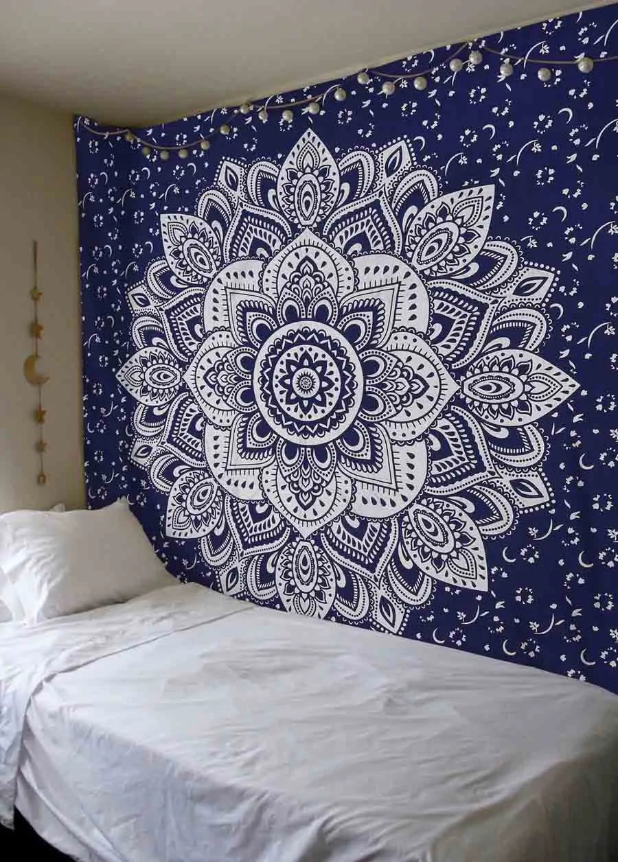 Indian Mandala Tapestry