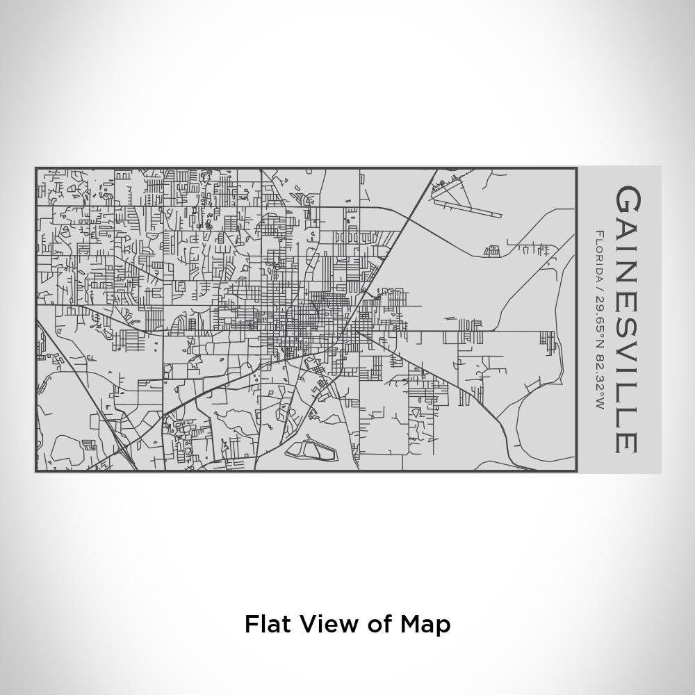 Gainesville - Florida Map Insulated Bottle