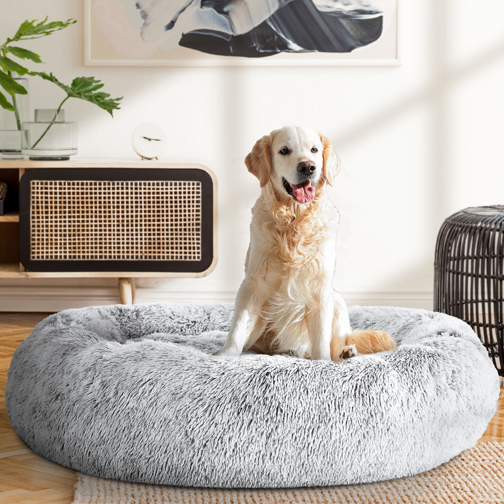 i.Pet Dog Bed Pet Bed Cat Extra Large 110cm Charcoal-7